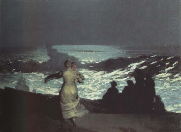A Summer Night (mk43), Winslow Homer